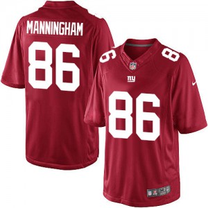 Giants de New York Nike jeunesse # 86 Mario Manningham Élite rouge alternent NFL Maillot Magasin