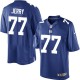 Youth Nike New York Giants &77 John Jerry Elite Royal Blue Team Color NFL Jersey