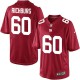 Youth Nike New York Giants &60 Weston Richburg Elite Red Alternate NFL Jersey