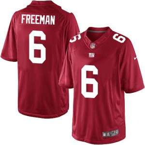 Giants de New York Nike jeunes # 6 Josh Freeman élite rouge alternent NFL Maillot Magasin
