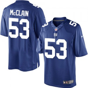 Jeunesse Nike New York Giants # 53 Jameel McClain élite bleu Royal équipe NFL Maillot Magasin de couleur Jeunesse Nike New York Giants # 53 Jameel McClain élite bleu Royal équipe NFL Maillot Magasin de couleur