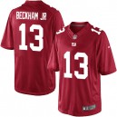 Youth Nike New York Giants &13 Odell Beckham Jr Elite Red Alternate NFL Jersey