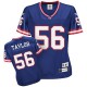 Reebok New York Giants &56 Lawrence Taylor Blue Women Throwback Team Color Premier EQT NFL Jersey