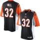 Youth Nike Cincinnati Bengals &32 Jeremy Hill Elite Black Team Color NFL Jersey
