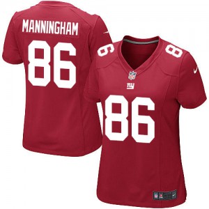 Femmes Nike New York Giants # 86 Mario Manningham Élite rouge alternent NFL Maillot Magasin