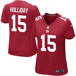 Femmes Nike New York Giants # 15 Trindon Holliday élite rouge alternent NFL Maillot Magasin