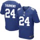 Men Nike New York Giants &24 Walter Thurmond Elite Royal Blue Team Color NFL Jersey