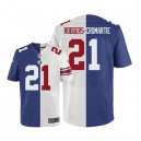 Men Nike New York Giants &21 Dominique Rodgers-Cromartie Elite Team/Road Two Tone NFL Jersey