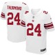 Men Nike New York Giants &24 Walter Thurmond Elite White NFL Jersey