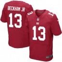 Men Nike New York Giants &13 Odell Beckham Jr Elite Red Alternate NFL Jersey
