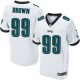 Men Nike Philadelphia Eagles &99 Jerome Brown Elite White NFL Jersey