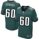 Eagles de Philadelphie Hommes Nike # 60 Chuck Bednarik Élite minuit vert couleur NFL maillot de Team