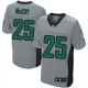 Men Nike Philadelphia Eagles &25 LeSean McCoy Elite Grey Shadow NFL Jersey