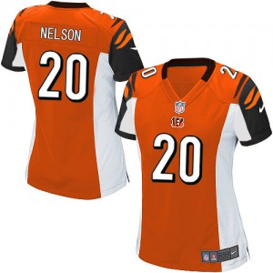 Femmes Nike Cincinnati Bengals # 20 Reggie Nelson élite Orange alternent NFL Maillot Magasin Femmes Nike Cincinnati Bengals # 20 Reggie Nelson élite Orange alternent NFL Maillot Magasin