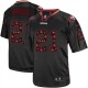 Men Nike San Francisco 49ers &21 Frank Gore Elite New Lights Out Black NFL Jersey