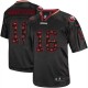 Men Nike San Francisco 49ers &16 Joe Montana Elite New Lights Out Black NFL Jersey