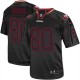 Men Nike San Francisco 49ers &80 Jerry Rice Elite Lights Out Black NFL Jersey