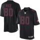 Men Nike San Francisco 49ers &80 Jerry Rice Elite Black Impact NFL Jersey