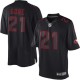 Men Nike San Francisco 49ers &21 Frank Gore Elite Black Impact NFL Jersey