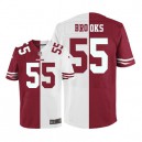 Men Nike San Francisco 49ers &55 Ahmad Brooks Elite Team/Road Two Tone NFL Jersey