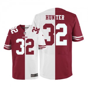Hommes Nike San Francisco 49ers # 32 Kendall Hunter Élite Team/route deux tonnes NFL Maillot Magasin Hommes Nike San Francisco 49ers # 32 Kendall Hunter Élite Team/route deux tonnes NFL Maillot Magasin