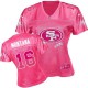 Women Nike San Francisco 49ers &16 Joe Montana Elite Pink 2012 Fem Fan NFL Jersey