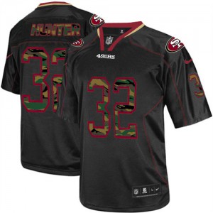 Hommes Nike San Francisco 49ers # 32 Kendall Hunter Élite noire Camo Fashion NFL Maillot Magasin Hommes Nike San Francisco 49ers # 32 Kendall Hunter Élite noire Camo Fashion NFL Maillot Magasin