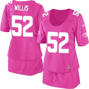 Femmes Nike San Francisco 49ers # 52 Patrick Willis Élite Rose Breast Cancer Awareness NFL Maillot Magasin Femmes Nike San Francisco 49ers # 52 Patrick Willis Élite Rose Breast Cancer Awareness NFL Maillot Magasin