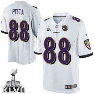 Jeunesse Nike Baltimore Ravens # 88 Dennis Pitta élite blanc Super Bowl XLVII NFL Maillot Magasin Jeunesse Nike Baltimore Ravens # 88 Dennis Pitta élite blanc Super Bowl XLVII NFL Maillot Magasin