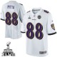 Youth Nike Baltimore Ravens &88 Dennis Pitta Elite White Super Bowl XLVII NFL Jersey