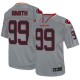Men Nike San Francisco 49ers &99 Aldon Smith Elite Lights Out Grey NFL Jersey