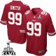 Youth Nike San Francisco 49ers &99 Aldon Smith Elite Red Team Color Super Bowl XLVII NFL Jersey