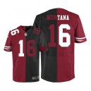 Men Nike San Francisco 49ers &16 Joe Montana Elite Team/Alternate Two Tone NFL Jersey