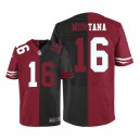 Men Nike San Francisco 49ers &16 Joe Montana Elite Team/Alternate Two Tone NFL Jersey
