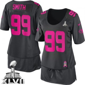 Femmes Nike San Francisco 49ers # 99 Aldon Smith élite Dark Gris Breast Cancer Awareness Super Bowl XLVII NFL Maillot Magasin Femmes Nike San Francisco 49ers # 99 Aldon Smith élite Dark Gris Breast Cancer Awareness Super Bowl XLVII NFL Maillot Magasin
