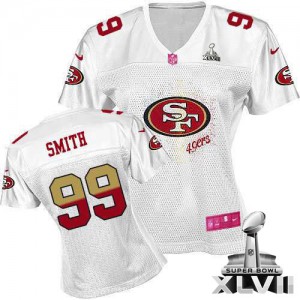Femmes Nike San Francisco 49ers # 99 Aldon Smith Élite blanc Fem Fan Super Bowl XLVII NFL Maillot Magasin Femmes Nike San Francisco 49ers # 99 Aldon Smith Élite blanc Fem Fan Super Bowl XLVII NFL Maillot Magasin