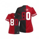 Women Nike San Francisco 49ers &80 Jerry Rice Elite Team/Alternate Two Tone NFL Jersey