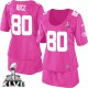 Women Nike San Francisco 49ers &80 Jerry Rice Elite Pink Breast Cancer Awareness Super Bowl XLVII NFL Jersey