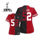Women Nike San Francisco 49ers &52 Patrick Willis Elite Team/Alternate Two Tone Super Bowl XLVII NFL Jersey