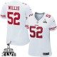 Women Nike San Francisco 49ers &52 Patrick Willis Elite White Super Bowl XLVII NFL Jersey