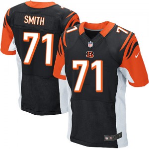 Hommes Nike Cincinnati Bengals # 71 Andre Smith élite noir équipe NFL Maillot Magasin de couleur Hommes Nike Cincinnati Bengals # 71 Andre Smith élite noir équipe NFL Maillot Magasin de couleur