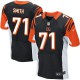 Men Nike Cincinnati Bengals &71 Andre Smith Elite Black Team Color NFL Jersey