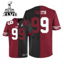 Men Nike San Francisco 49ers &99 Aldon Smith Elite Team/Alternate Two Tone Super Bowl XLVII NFL Jersey