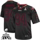 Men Nike San Francisco 49ers &94 Justin Smith Elite Lights Out Black Super Bowl XLVII NFL Jersey