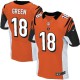 Men Nike Cincinnati Bengals &18 A.J. Green Elite Orange Alternate NFL Jersey