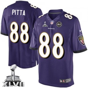 Jeunesse Nike Baltimore Ravens # 88 Dennis Pitta élite équipe Purple couleur Super Bowl XLVII NFL Maillot Magasin Jeunesse Nike Baltimore Ravens # 88 Dennis Pitta élite équipe Purple couleur Super Bowl XLVII NFL Maillot Magasin
