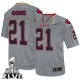 Men Nike San Francisco 49ers &21 Frank Gore Elite Lights Out Grey Super Bowl XLVII NFL Jersey