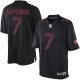 Youth Nike San Francisco 49ers &7 Colin Kaepernick Elite Black Impact NFL Jersey