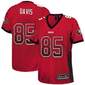 Femmes Nike San Francisco 49ers # 85 Vernon Davis élite rouge dérivent Fashion NFL Maillot Magasin Femmes Nike San Francisco 49ers # 85 Vernon Davis élite rouge dérivent Fashion NFL Maillot Magasin