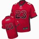 Men Nike San Francisco 49ers &23 LaMichael James Elite Red Drift Fashion NFL Jersey